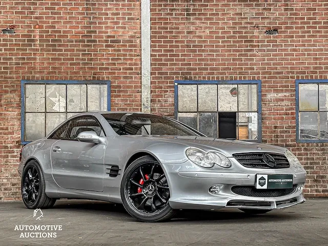 Mercedes-benz sl500 5.0 v8 sl-klasse 306pk 2002, 12-pr-vl -youngtimer- - afbeelding 37 van  37