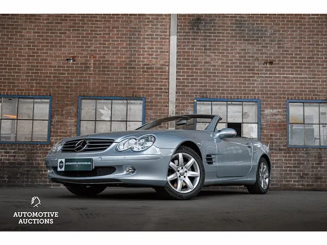 Mercedes-benz sl500 roadster 5.0 v8 r230 306pk 2002, 38-glr-1 -youngtimer- - afbeelding 1 van  77