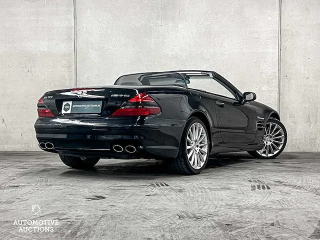 Mercedes-benz sl55 amg 5.5 v8 sl-klasse 500pk 2002, h-496-lb youngtimer - afbeelding 6 van  67
