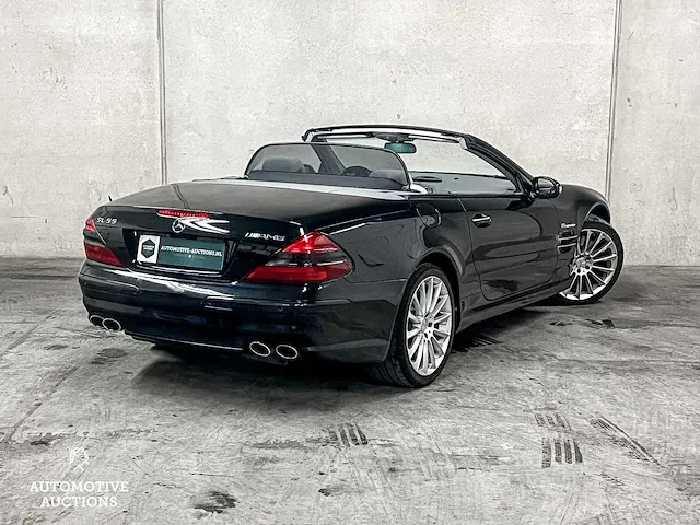 Mercedes-benz sl55 amg 5.5 v8 sl-klasse 500pk 2002, h-496-lb youngtimer - afbeelding 7 van  67
