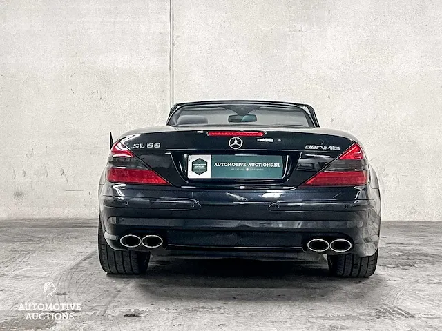 Mercedes-benz sl55 amg 5.5 v8 sl-klasse 500pk 2002, h-496-lb youngtimer - afbeelding 9 van  67