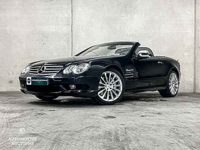 Mercedes-benz sl55 amg 5.5 v8 sl-klasse 500pk 2002, h-496-lb youngtimer - afbeelding 1 van  67