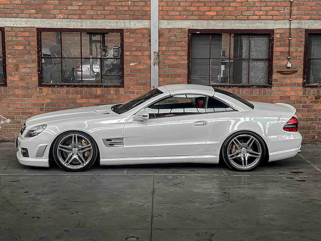 Mercedes-benz sl63 amg 525pk v8 cabriolet -youngtimer- 2009, x-712-hr - afbeelding 14 van  47