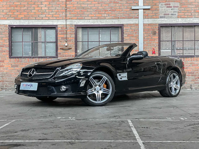 Mercedes-benz sl63 amg 6.3 v8 facelift 525pk 2009 sl-klasse - afbeelding 1 van  50