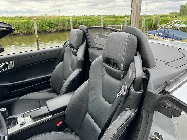 Mercedes-benz slk 200k-leder-clima-navi -17'' lmv - n-504-hd - afbeelding 4 van  34