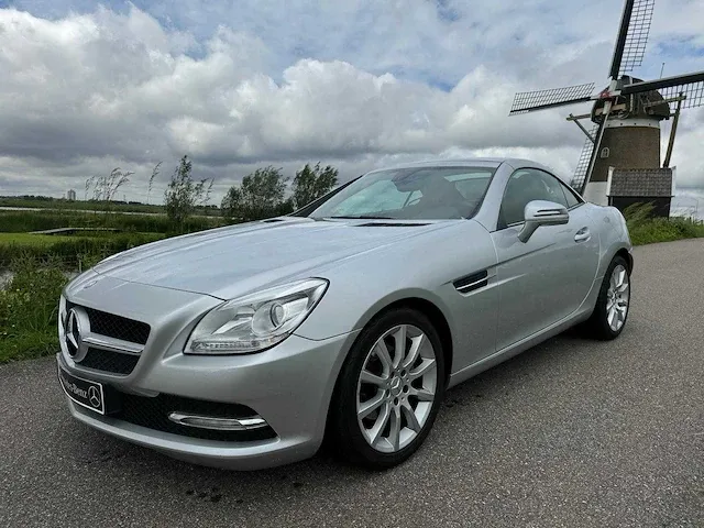 Mercedes-benz slk 200k-leder-clima-navi -17'' lmv - n-504-hd - afbeelding 7 van  34