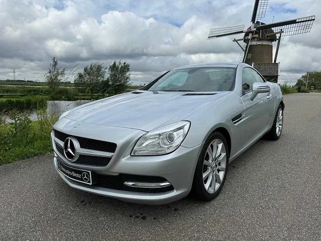 Mercedes-benz slk 200k-leder-clima-navi -17'' lmv - n-504-hd - afbeelding 8 van  34