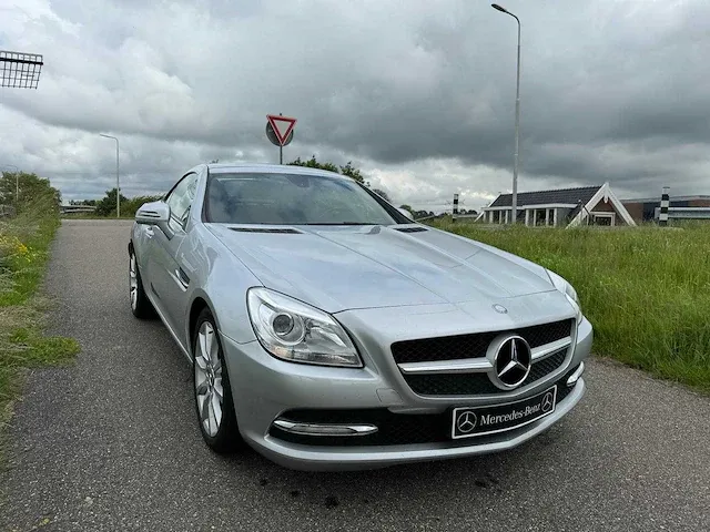 Mercedes-benz slk 200k-leder-clima-navi -17'' lmv - n-504-hd - afbeelding 13 van  34