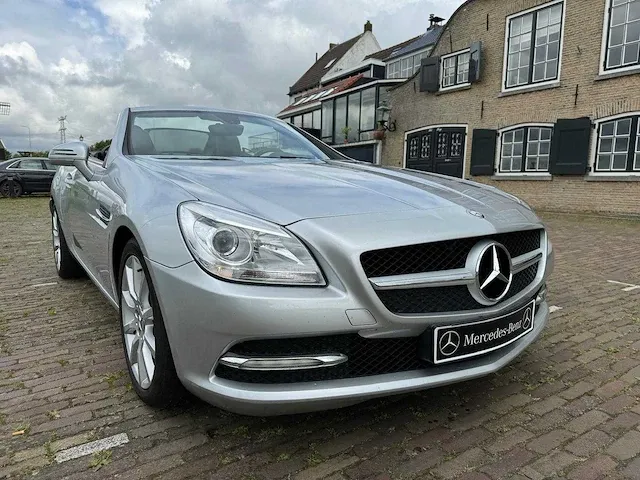 Mercedes-benz slk 200k-leder-clima-navi -17'' lmv - n-504-hd - afbeelding 17 van  34