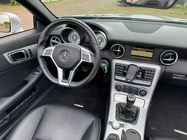 Mercedes-benz slk 200k-leder-clima-navi -17'' lmv - n-504-hd - afbeelding 19 van  34