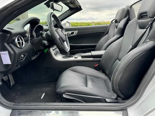 Mercedes-benz slk 200k-leder-clima-navi -17'' lmv - n-504-hd - afbeelding 24 van  34
