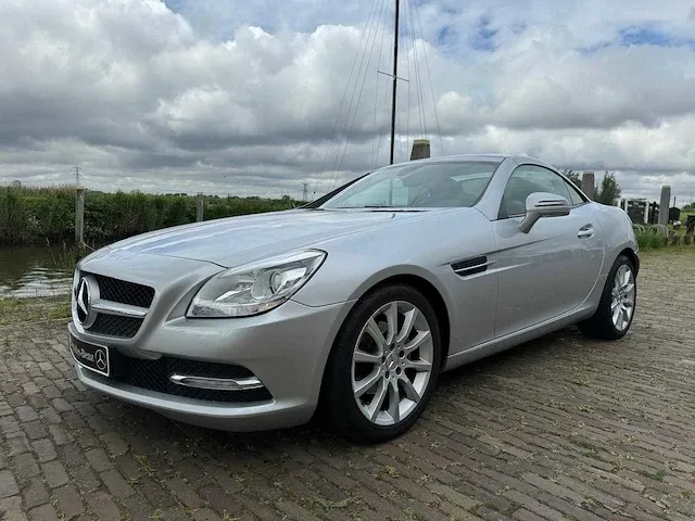 Mercedes-benz slk 200k-leder-clima-navi -17'' lmv - n-504-hd - afbeelding 23 van  34