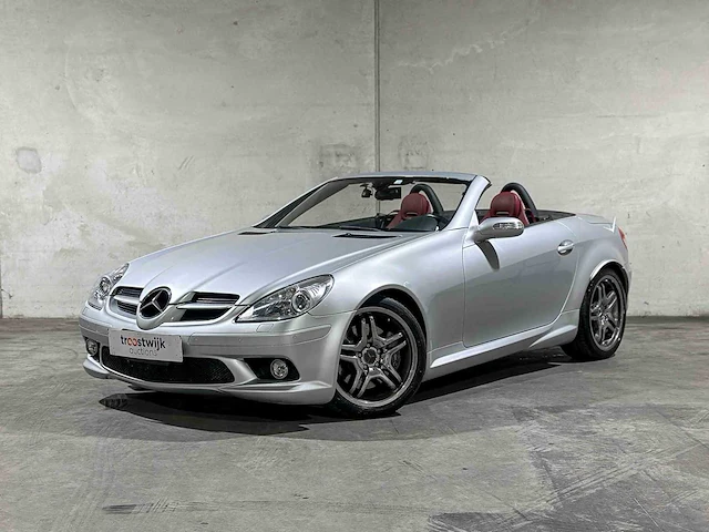 Mercedes-benz slk350 amg 3.5 v6 272pk 2006 airscarf, hdz-04-l youngtimer - afbeelding 1 van  35