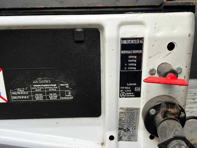 Mercedes-benz sprinter 308 cdi 2.2 355 kipper | 63-bl-rk - afbeelding 21 van  25