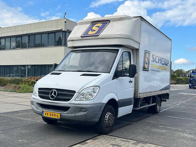 Mercedes-benz sprinter 313 2.2 cdi 432 hd - dhollandia laadklep - dubbellucht | vx-849-l - afbeelding 1 van  18