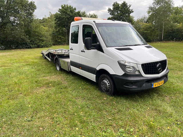 Mercedes-benz sprinter 519 cdi be trekker dubbelcabine met doorwaard oplegger - bedrijfswagen - afbeelding 2 van  9