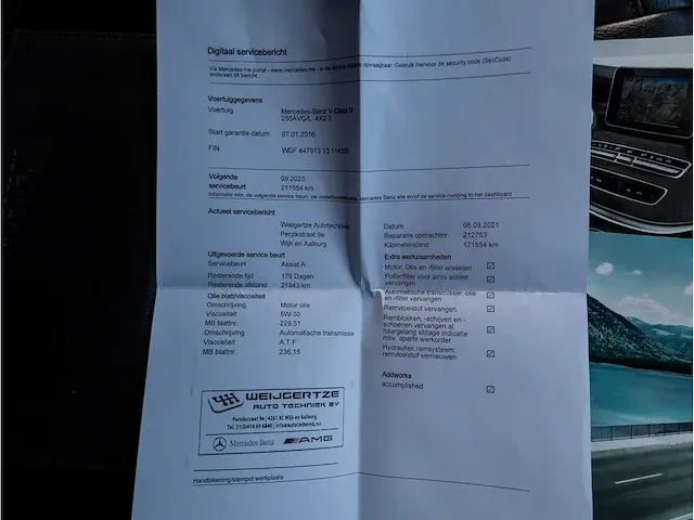 Mercedes-benz v-klasse 250d 4-matic lang dc automaat 2016 vol leer 360°camera elektrische kofferklep, vfl-17-s - afbeelding 19 van  32