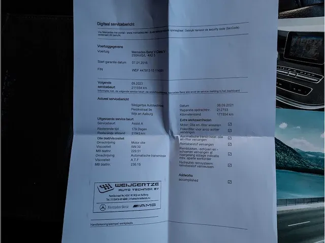 Mercedes-benz v-klasse 250d 4-matic lang dc automaat 2016 vol leer 360°camera elektrische kofferklep, vfl-17-s - afbeelding 19 van  32