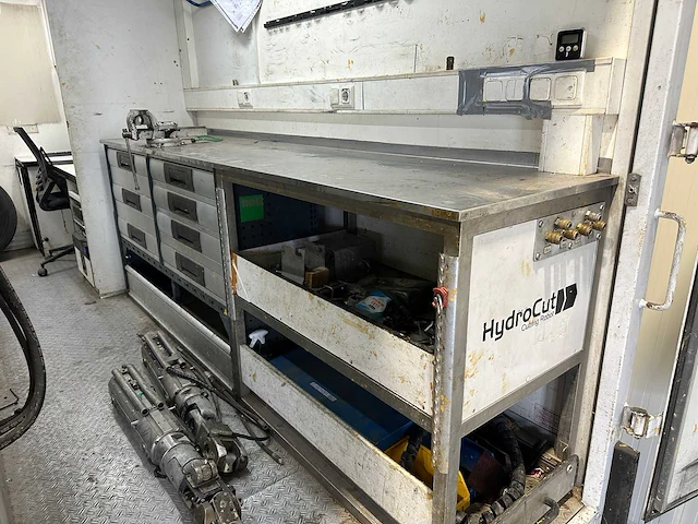 Mercedes-benz vario rioleringswagen met robots en frees 88-bkd-7 - afbeelding 4 van  36