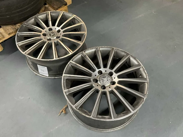 Mercedes-benz velg met band (4x) - afbeelding 2 van  8