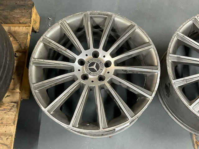 Mercedes-benz velg met band (4x) - afbeelding 3 van  8