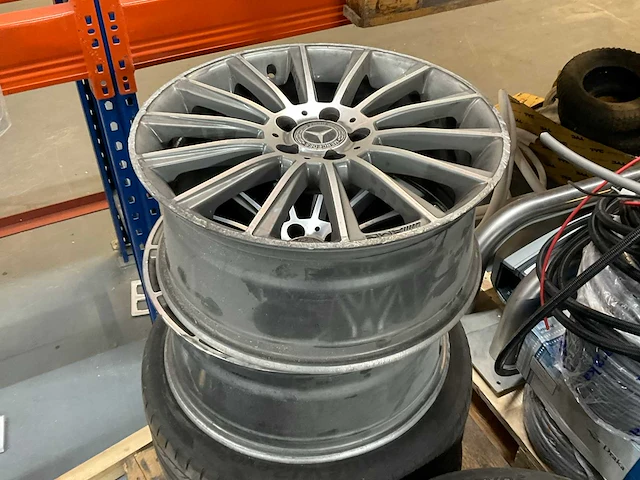 Mercedes-benz velg met band (4x) - afbeelding 6 van  8