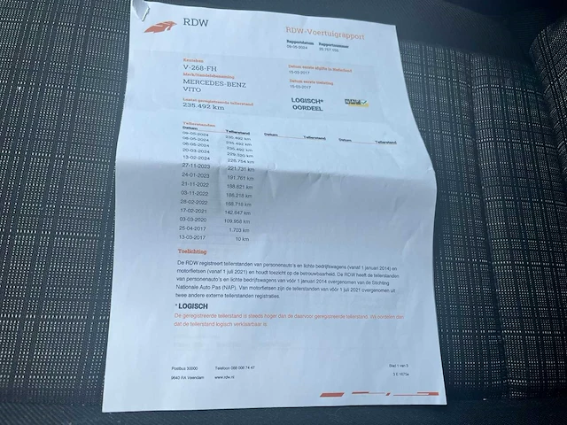 Mercedes-benz vito 109 cdi functional lang, v-268-fh - afbeelding 14 van  23