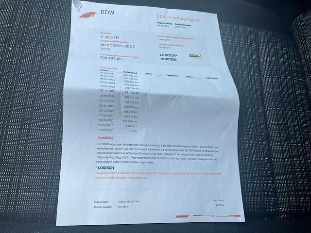 Mercedes-benz vito 109 cdi functional lang, v-268-fh - afbeelding 14 van  23