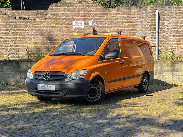 Mercedes-benz vito 110 cdi 320 functional lang 95pk 2011, 9-vpk-75 bedrijfswagen - afbeelding 1 van  28