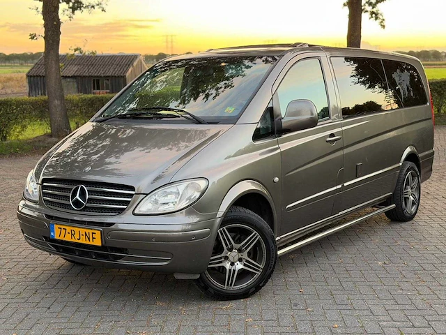 Mercedes benz vito 111 cdi 2.2 camper/kampeerwagen org nl nap 77-rj-nf - afbeelding 1 van  19