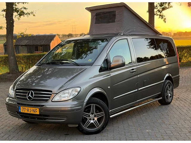 Mercedes benz vito 111 cdi 2.2 camper/kampeerwagen org nl nap 77-rj-nf - afbeelding 12 van  19