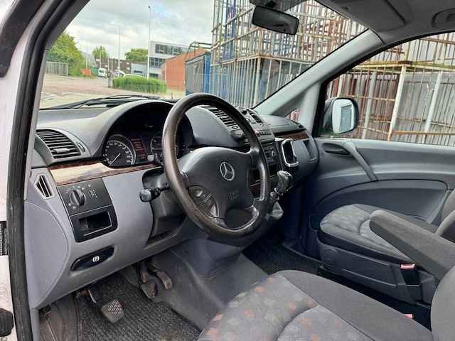 Mercedes-benz vito 111 cdi 320 lang dc clima dubbele cabine! 32-vpb-7 - afbeelding 6 van  26