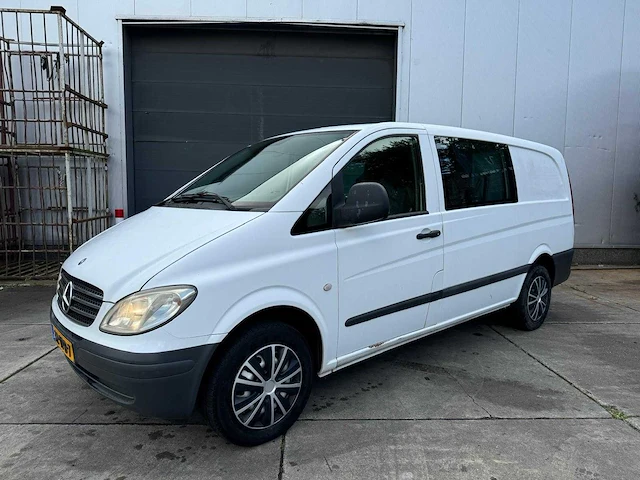 Mercedes-benz vito 111 cdi 320 lang dc clima dubbele cabine! 32-vpb-7 - afbeelding 1 van  26
