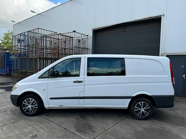 Mercedes-benz vito 111 cdi 320 lang dc clima dubbele cabine! 32-vpb-7 - afbeelding 12 van  26