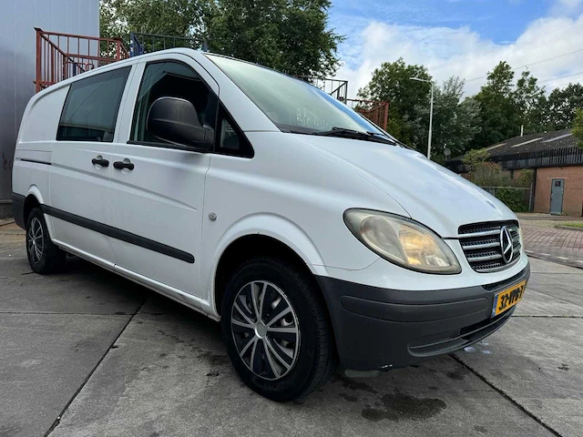 Mercedes-benz vito 111 cdi 320 lang dc clima dubbele cabine! 32-vpb-7 - afbeelding 24 van  26