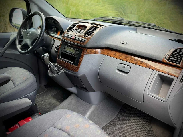 Mercedes benz vito 115 cdi 2.2 320 l lang dc luxe dubbele cabine origineel nederlands nap 78-vjf-3 - afbeelding 4 van  13