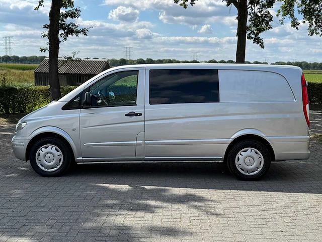 Mercedes benz vito 115 cdi 2.2 320 l lang dc luxe dubbele cabine origineel nederlands nap 78-vjf-3 - afbeelding 6 van  13