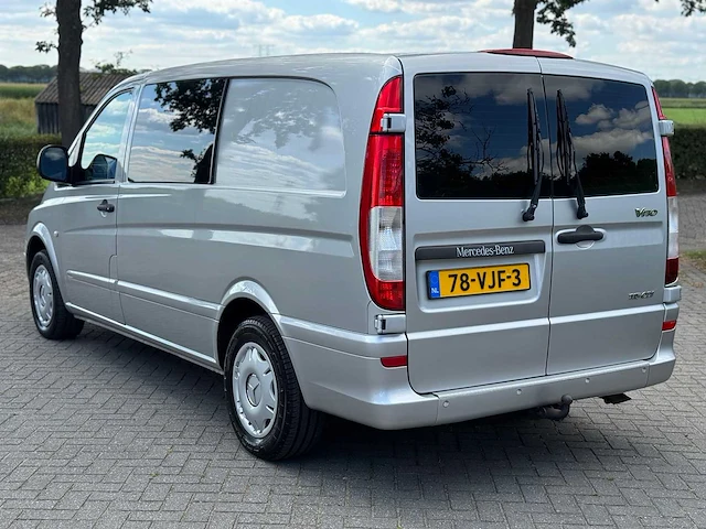 Mercedes benz vito 115 cdi 2.2 320 l lang dc luxe dubbele cabine origineel nederlands nap 78-vjf-3 - afbeelding 7 van  13