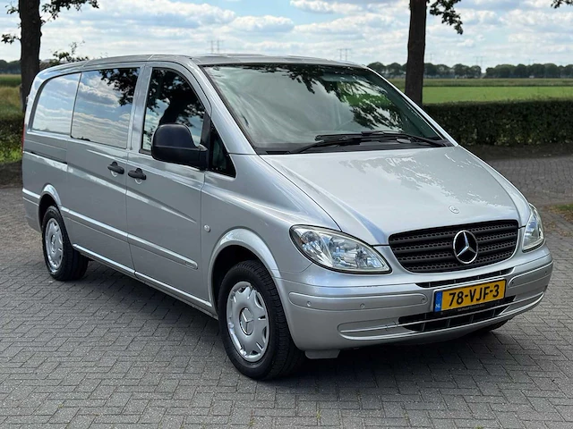 Mercedes benz vito 115 cdi 2.2 320 l lang dc luxe dubbele cabine origineel nederlands nap 78-vjf-3 - afbeelding 11 van  13