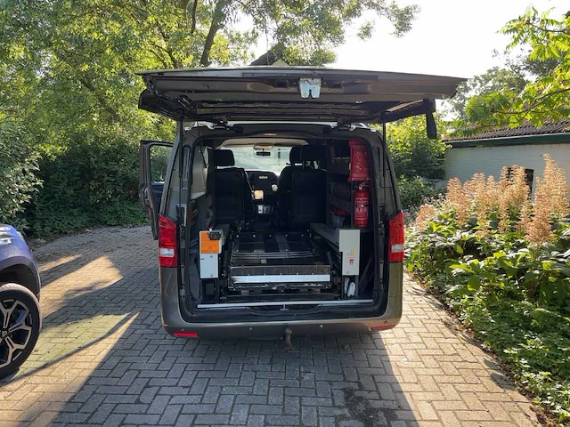 Mercedes-benz vito 119 cdi extra lang dubbel cabine rolstoel voertuig | vz-291-j - afbeelding 16 van  20