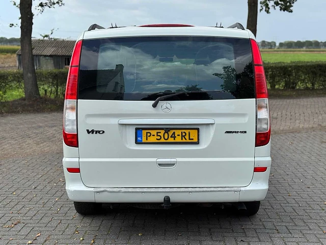 Mercedes benz vito 122 cdi 3.0 v6 euro 5 camper kampeerwagen p-504-rl - afbeelding 34 van  41