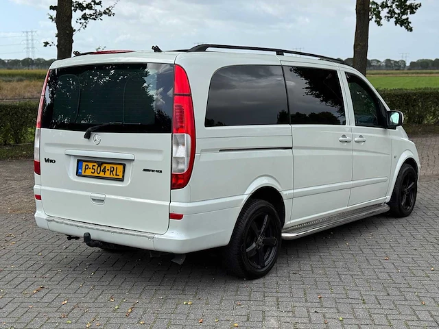Mercedes benz vito 122 cdi 3.0 v6 euro 5 camper kampeerwagen p-504-rl - afbeelding 37 van  41