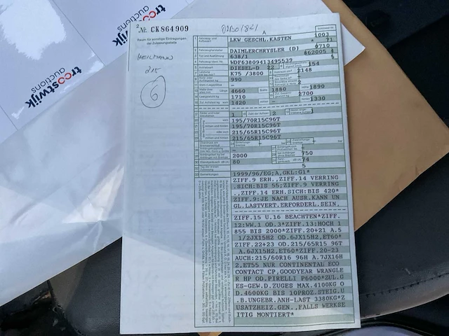 Mercedes-benz vito bedrijfswagen - afbeelding 14 van  14