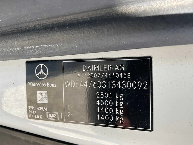 Mercedes-benz vito bedrijfswagen - afbeelding 9 van  22