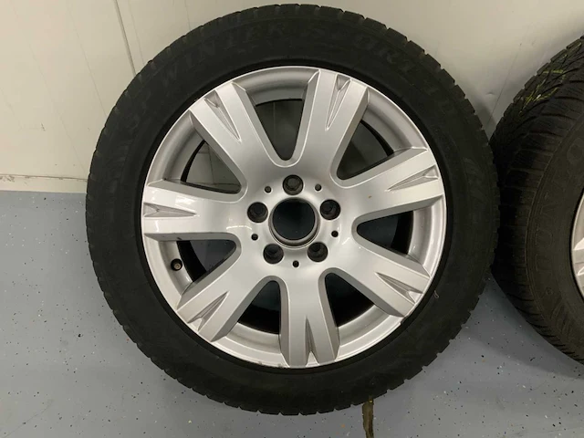 Mercedes-benz wielen winterbanden 16" 7j et43 - afbeelding 4 van  11