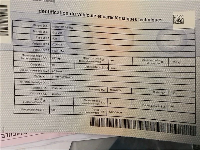 Mercedes glb 200, 2020 - afbeelding 16 van  26