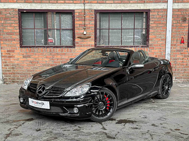 Mercedes slk55 amg 5.4 v8 360pk 2005 airscarf slk-klasse youngtimer - afbeelding 23 van  45