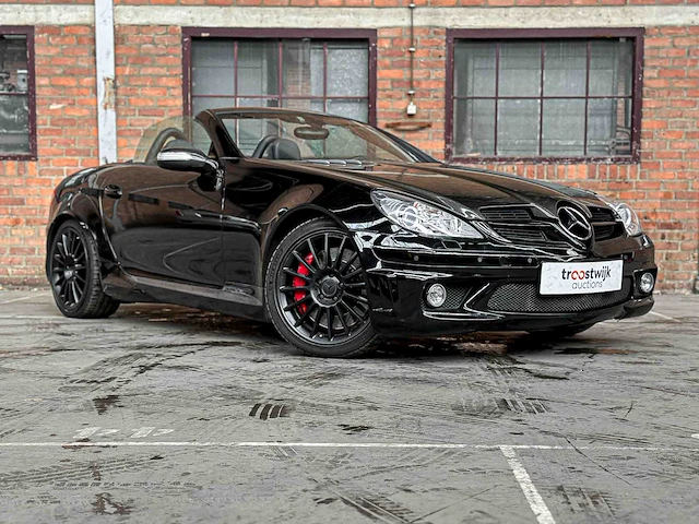 Mercedes slk55 amg 5.4 v8 360pk 2005 airscarf slk-klasse youngtimer - afbeelding 43 van  45