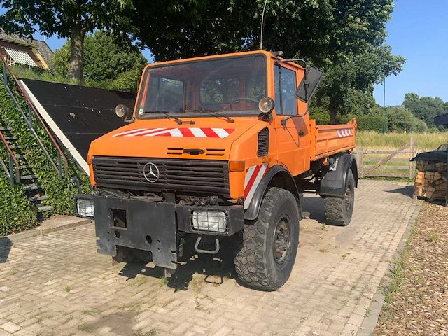 Mercedes u1650 unimog - afbeelding 1 van  35