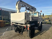 Mercedes unimog met atlas kraan - afbeelding 7 van  40